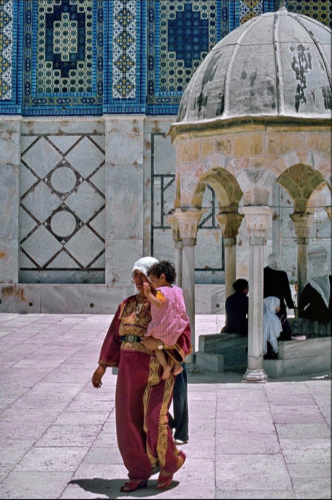 felsendom, jerusalem, israel 1978
