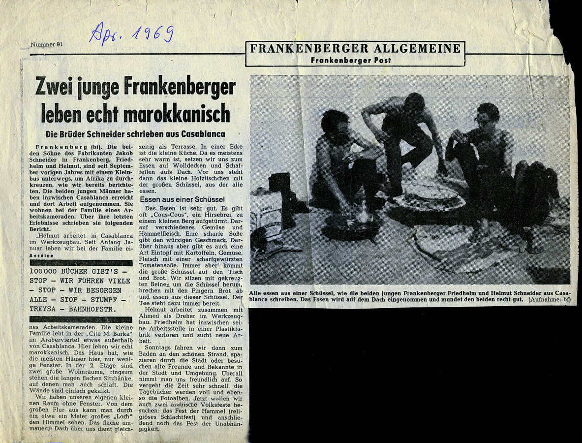 frankenberger zeitung, april 1969