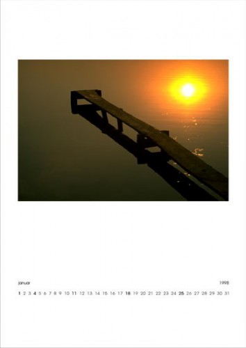 kalender "stille landschaften", 1998