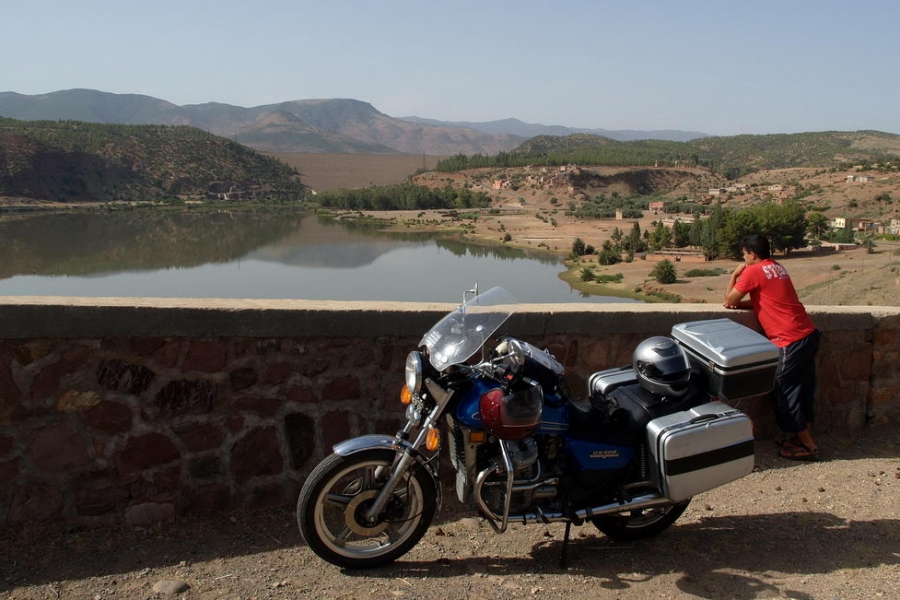 marokko, barage ait addel,  2006