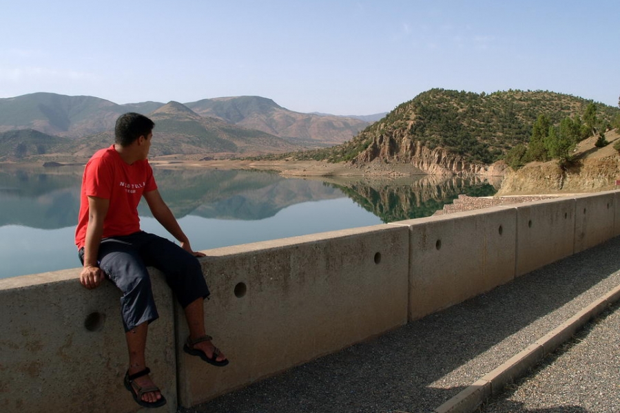 marokko, barage ait addel,  2006