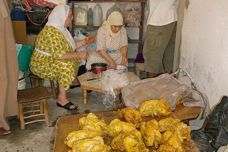 marokko, massa, hochzeitsvorbereitung, 2006