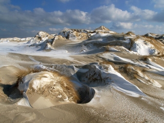 amrum, dünen + kniepsand im winter 2006