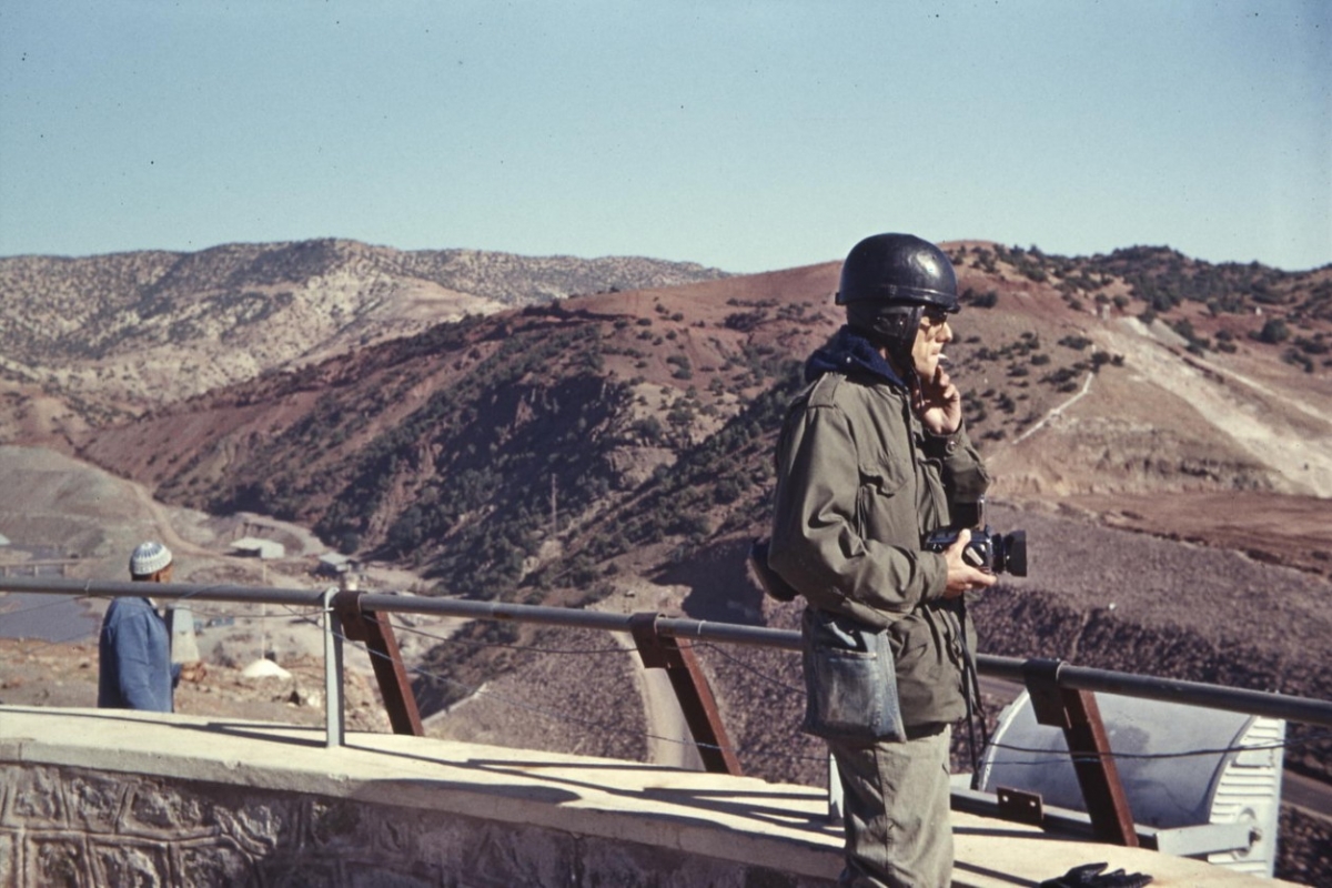 barrage ait addel, hoher atlas, marokko 1969