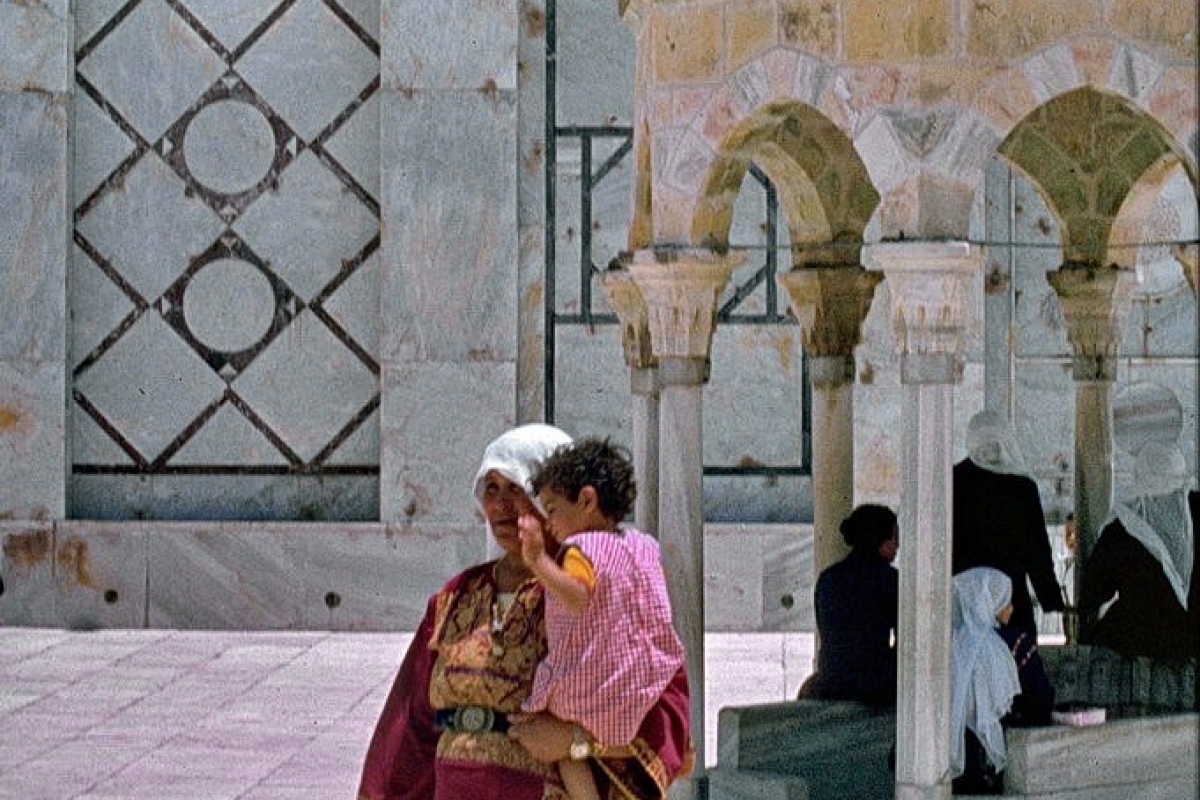 felsendom, jerusalem, israel 1978