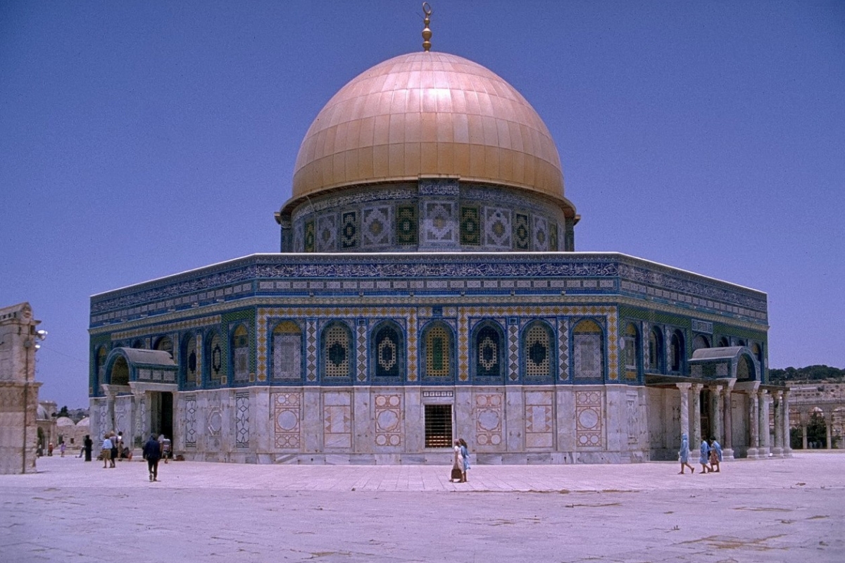 felsendom, jerusalem, israel 1978