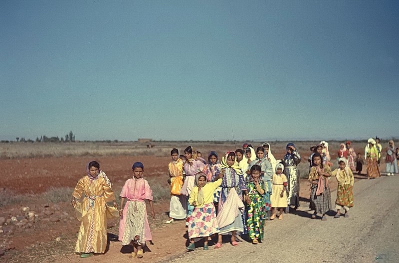 kinder im großen süden, marokko 1969