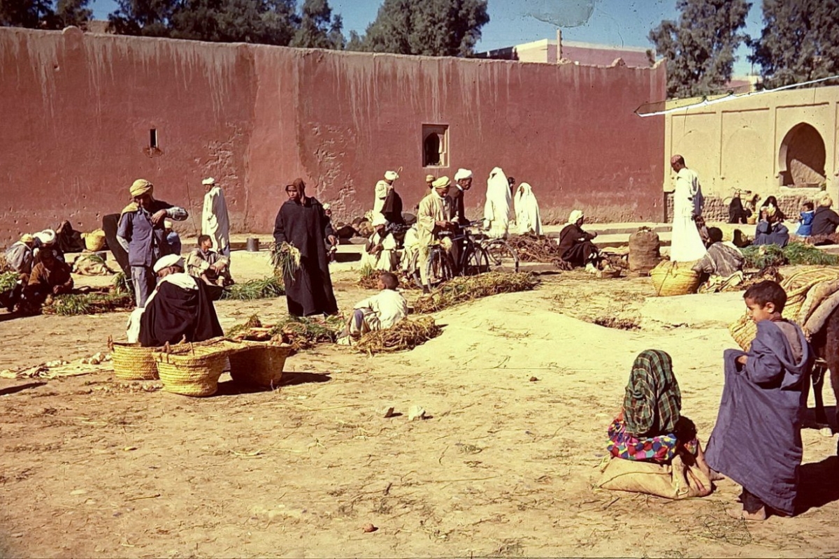 von casablanca per anhalter nach tan tan (ca 800km), ait melloul ?,1969