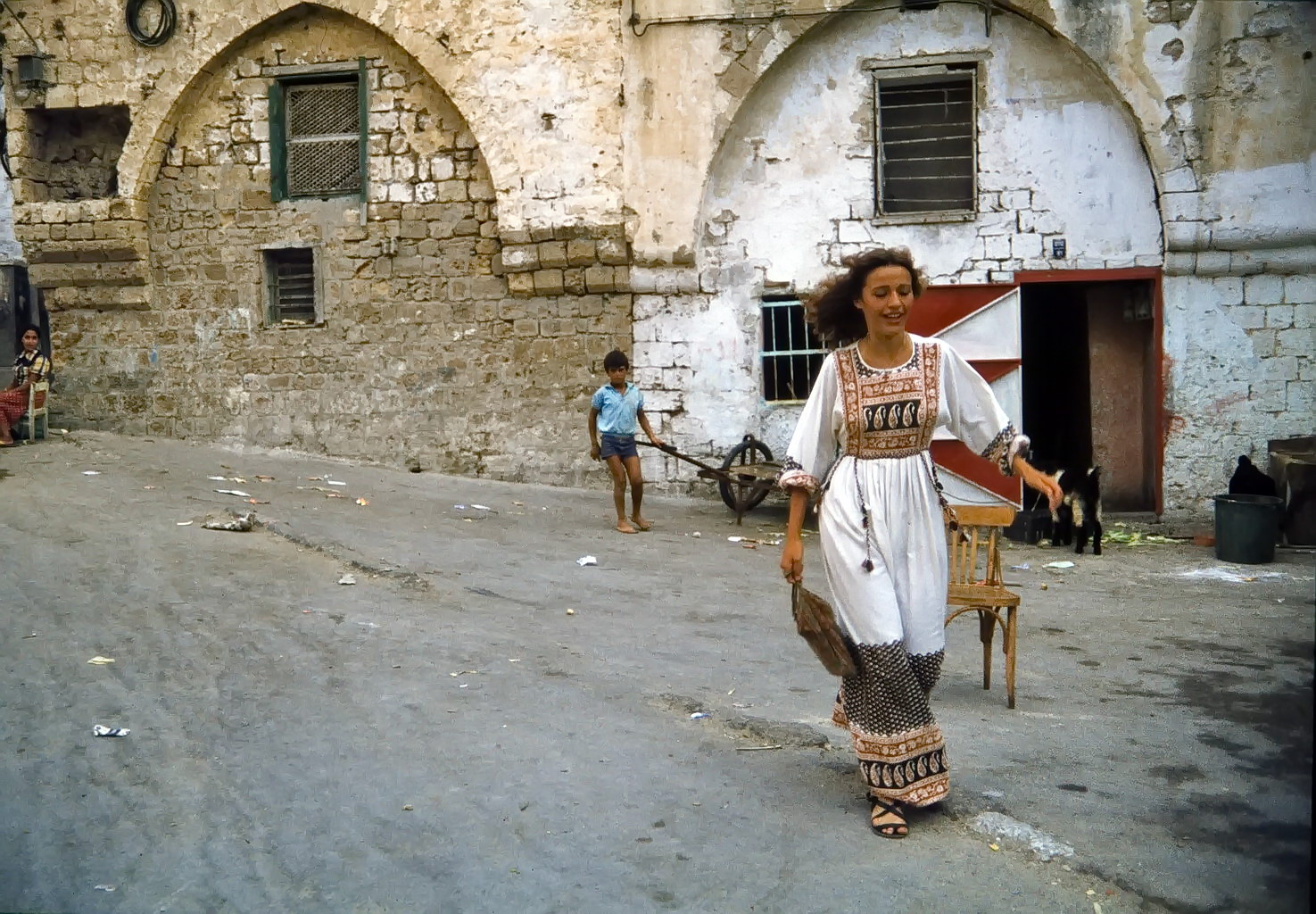 maria, altstadt akko, israel 1978