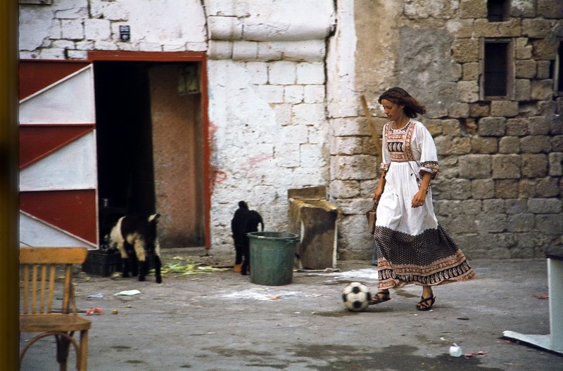 maria, altstadt akko, israel 1978