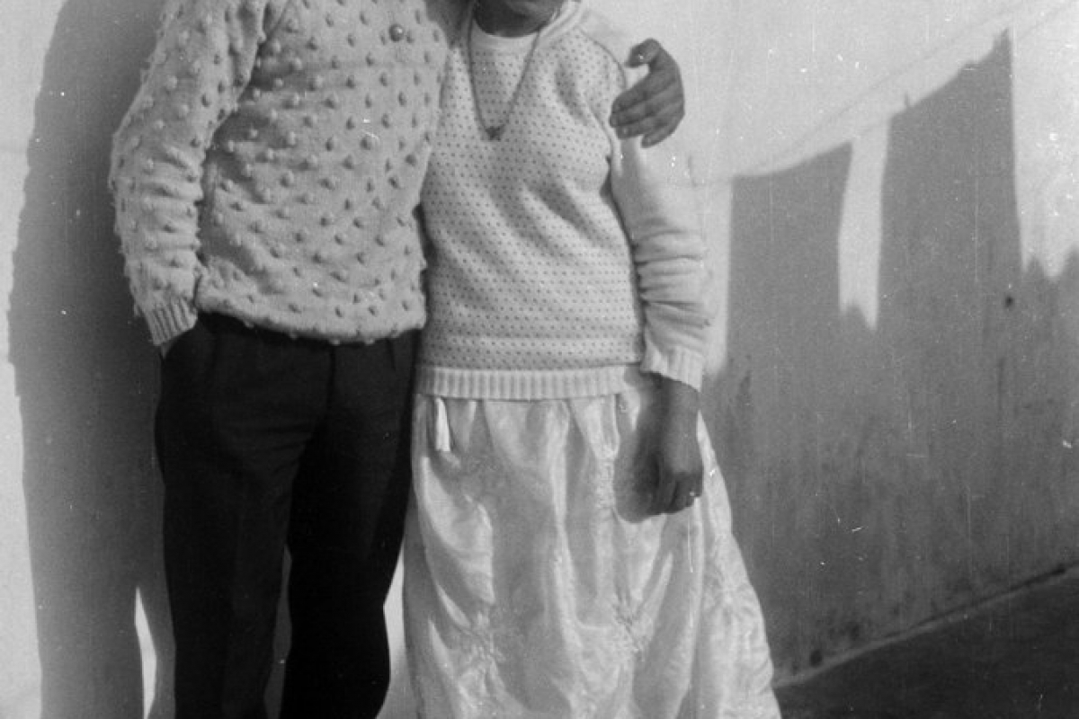 ahmed und fatna, casablanca, marokko, 1968