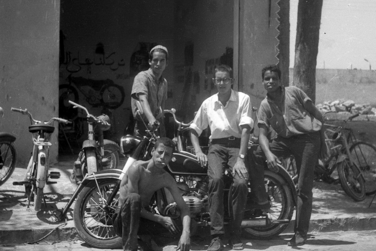 mohammeds  werkstatt, casablanca 1969
